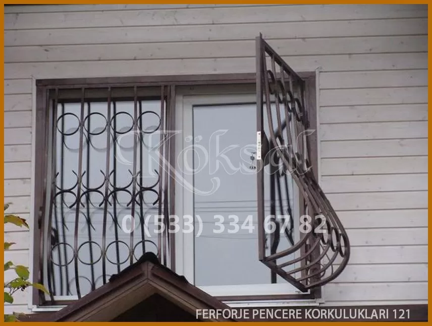Ferforje Pencere Korkulukları 121
