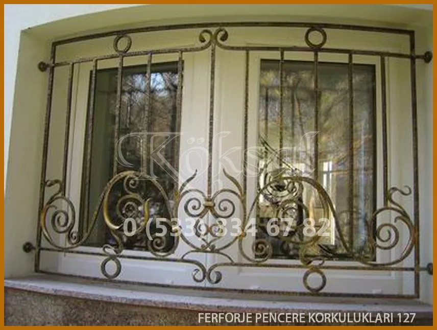 Ferforje Pencere Korkulukları 127