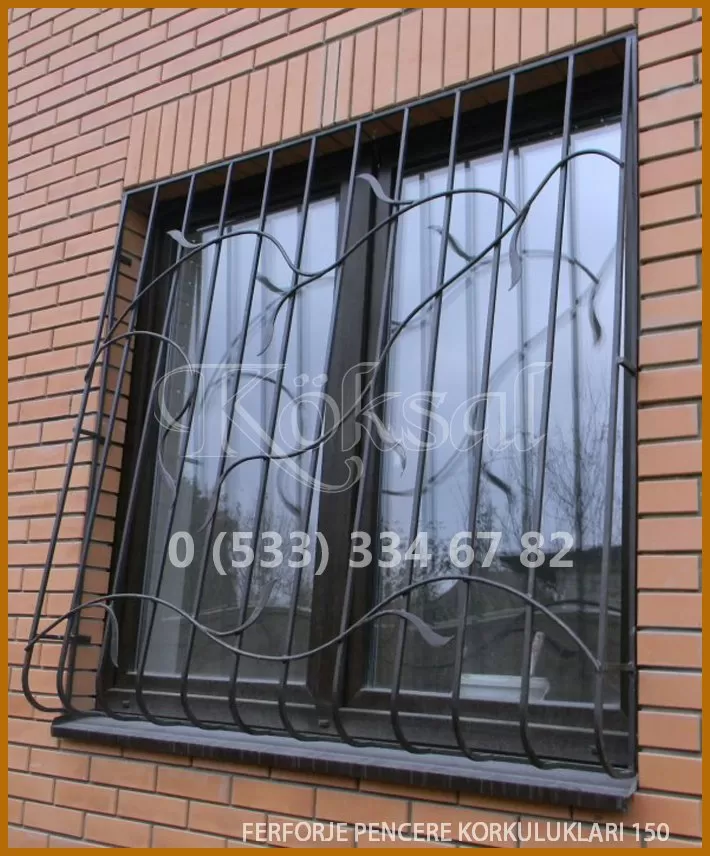 Ferforje Pencere Korkulukları 150