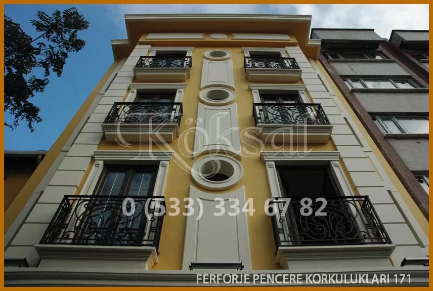 Ferforje Pencere Korkulukları 171