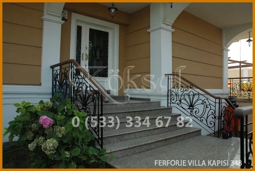Ferforje Villa Kapıları348
