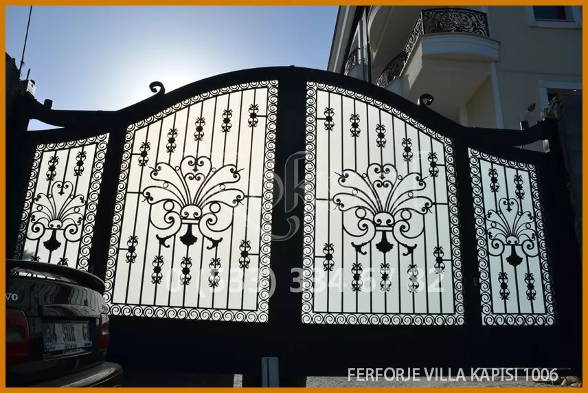 Ferforje Villa Kapıları 1006