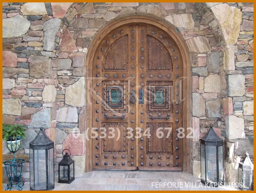 Ferforje Villa Kapıları 1008