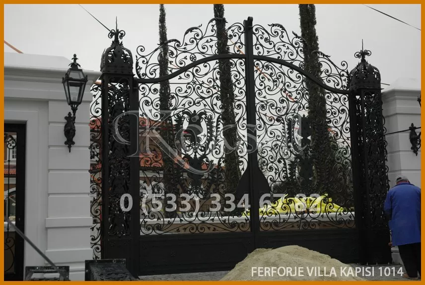 Ferforje Villa Kapıları 1014