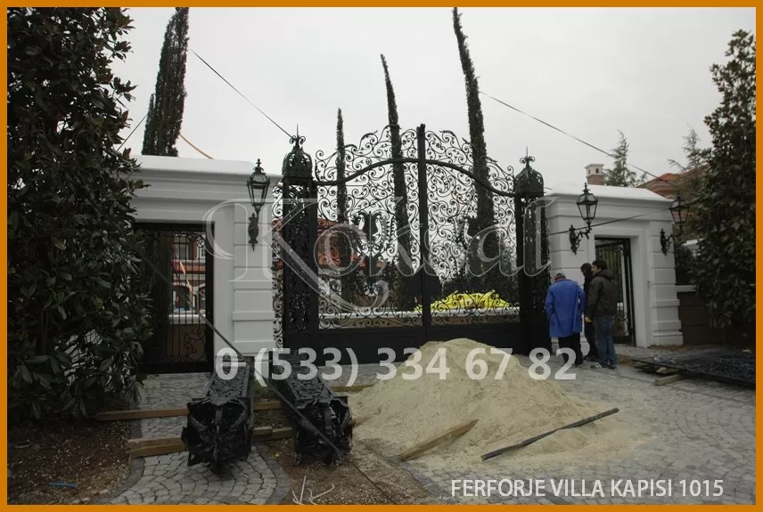 Ferforje Villa Kapıları 1015