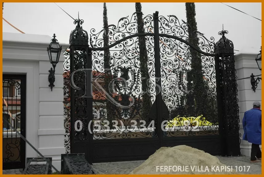 Ferforje Villa Kapıları 1017
