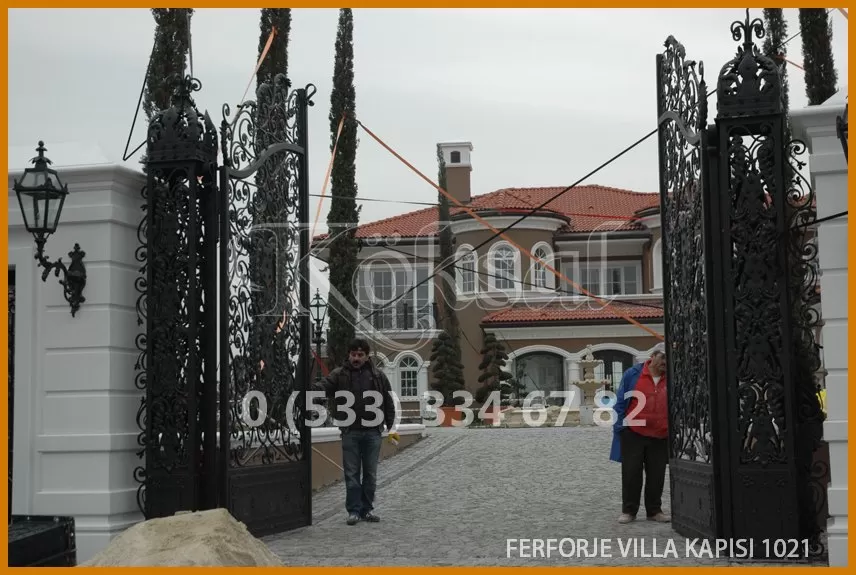 Ferforje Villa Kapıları 1021