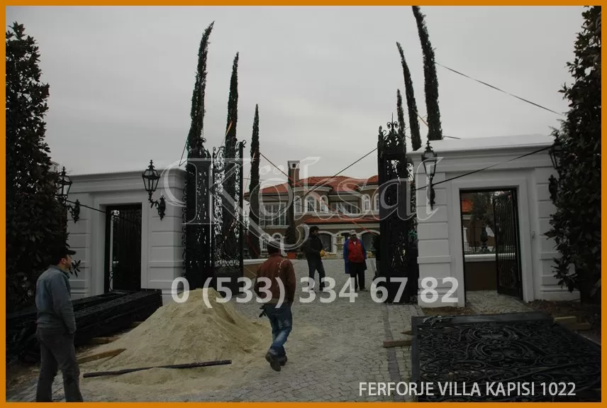Ferforje Villa Kapıları 1022