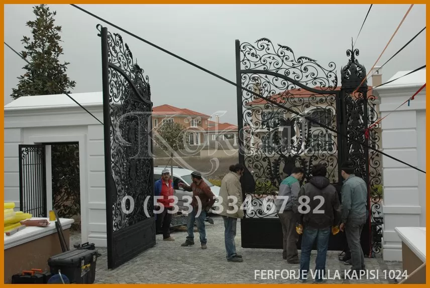 Ferforje Villa Kapıları 1024