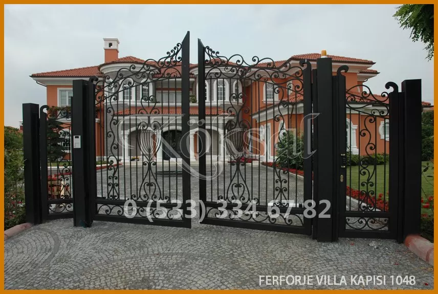 Ferforje Villa Kapıları 1048