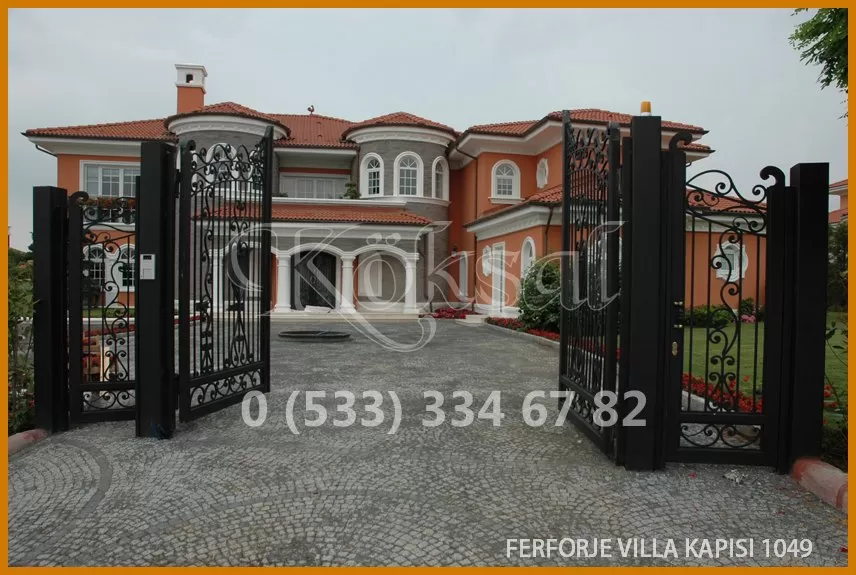 Ferforje Villa Kapıları 1049