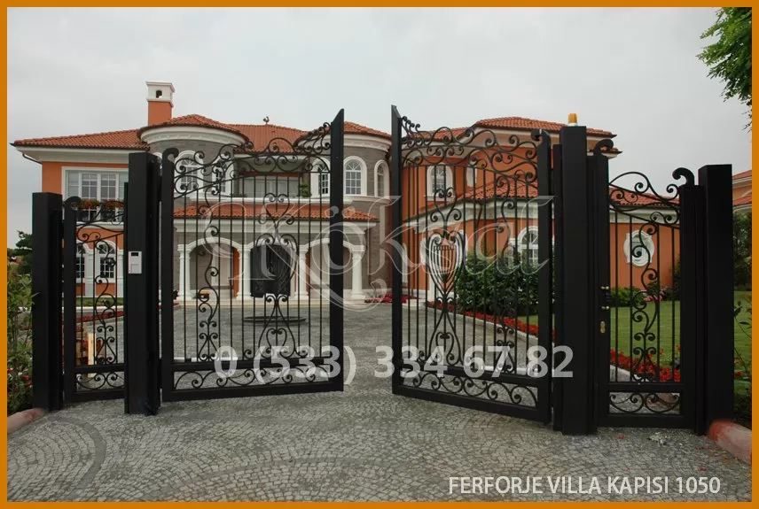 Ferforje Villa Kapıları 1050