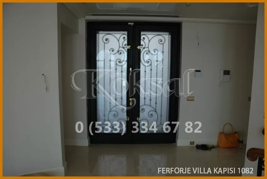 Ferforje Villa Kapıları 1082