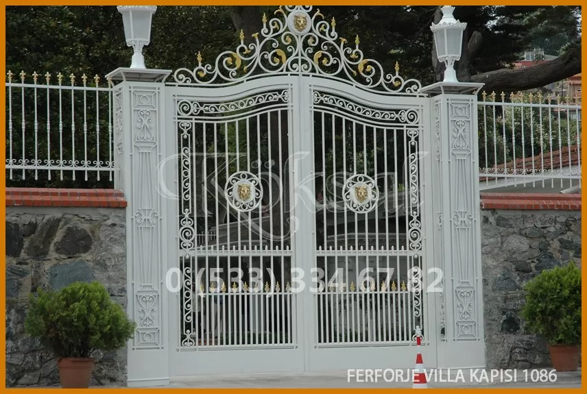 Ferforje Villa Kapıları 1086