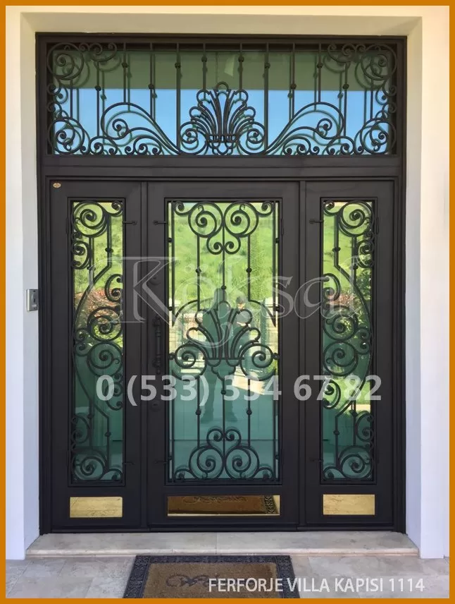 Ferforje Villa Kapıları 1114