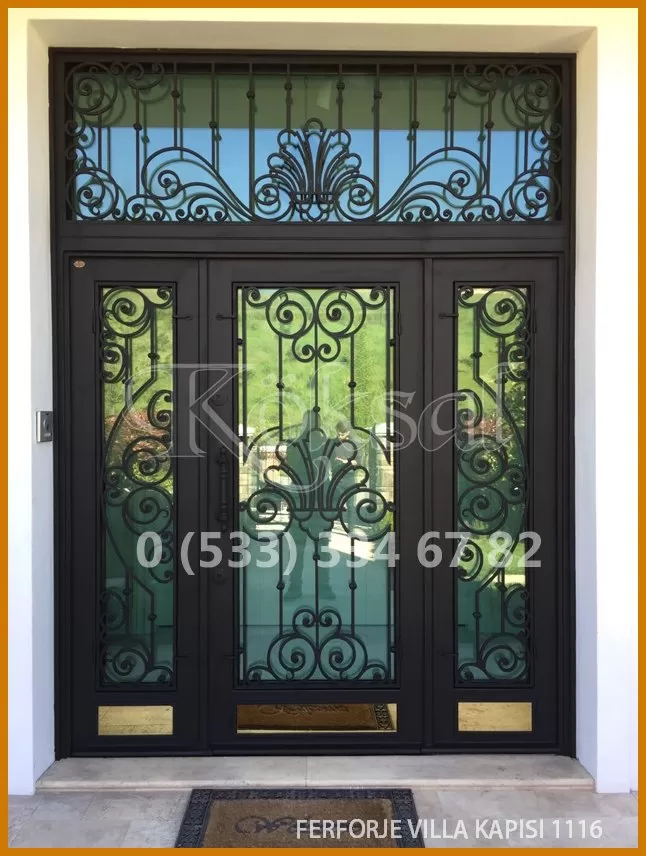 Ferforje Villa Kapıları 1116