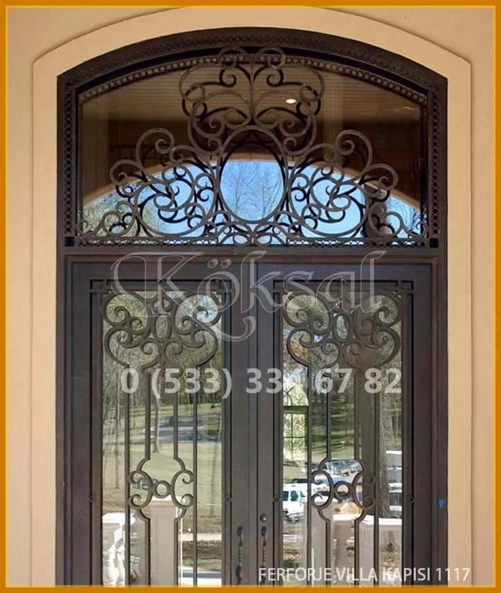 Ferforje Villa Kapıları 1117