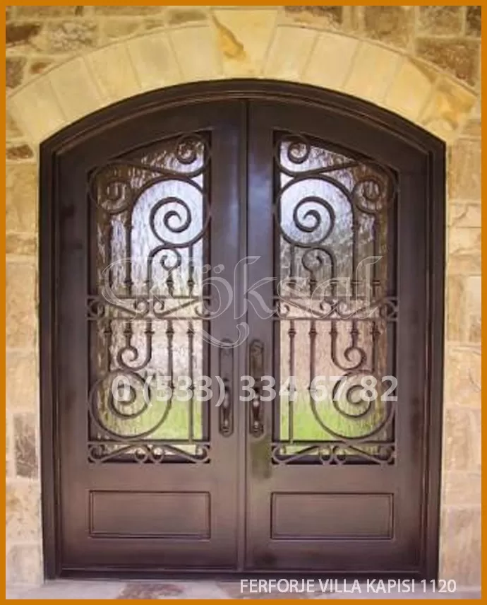 Ferforje Villa Kapıları 1120