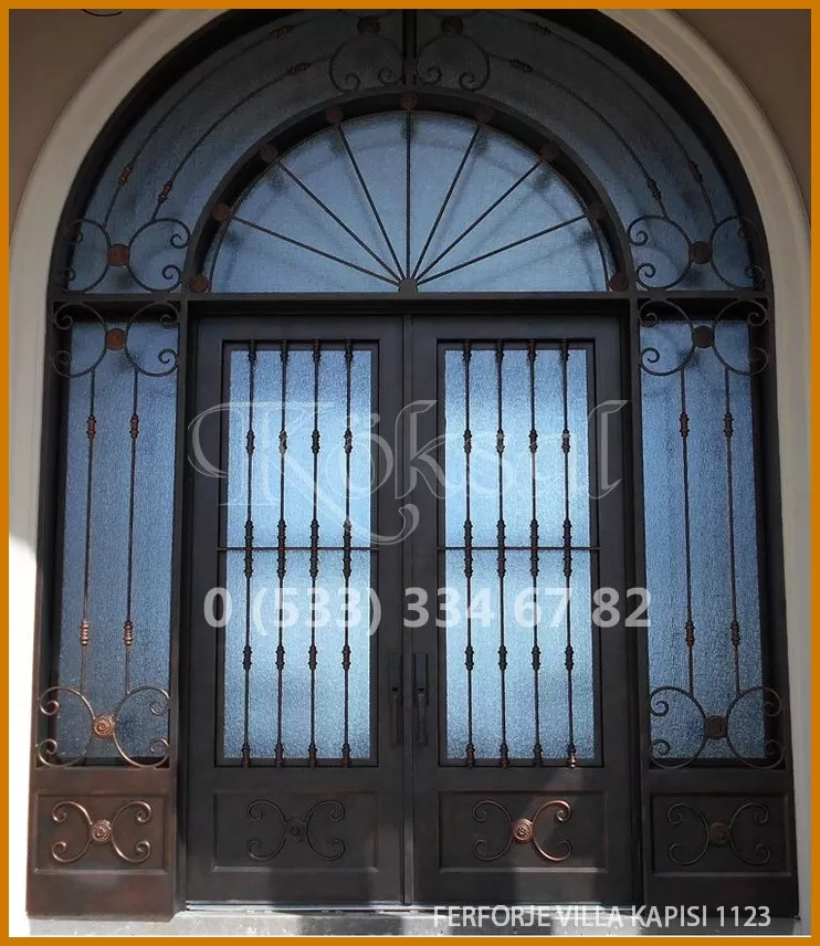 Ferforje Villa Kapıları 1123