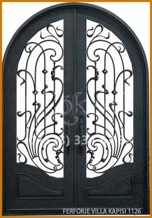 Ferforje Villa Kapıları 1126