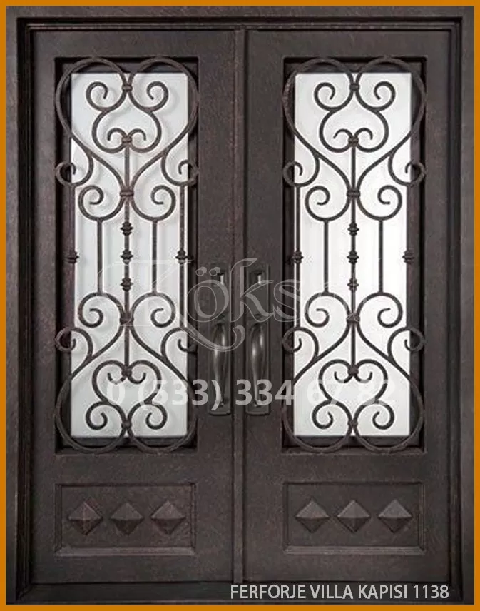 Ferforje Villa Kapıları 1138