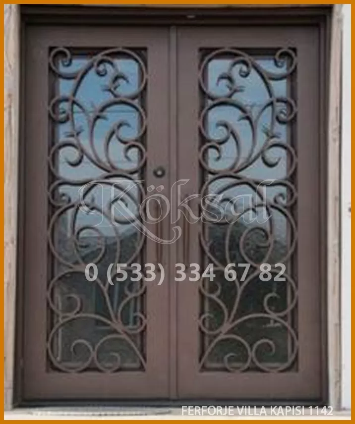 Ferforje Villa Kapıları 1142