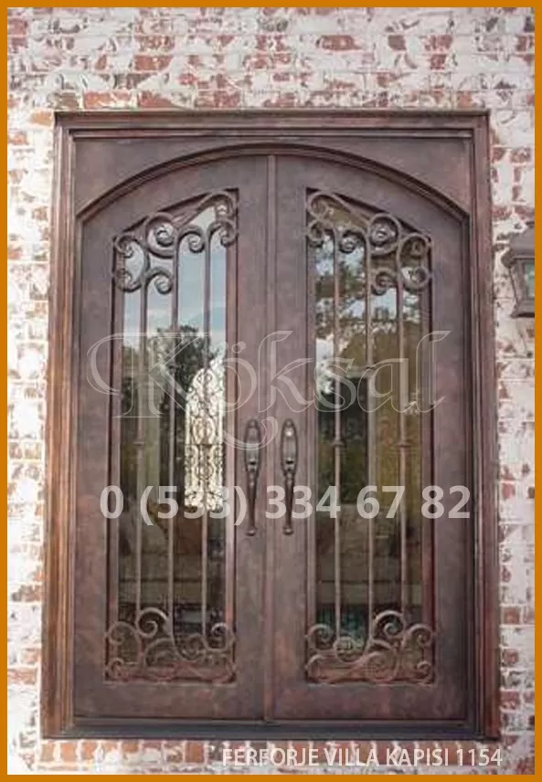 Ferforje Villa Kapıları 1154