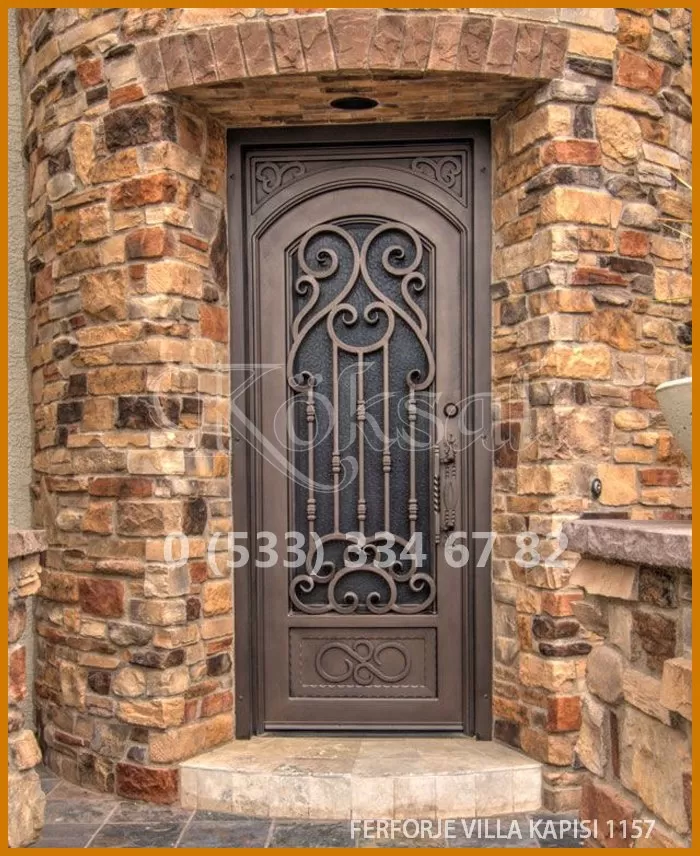 Ferforje Villa Kapıları 1157
