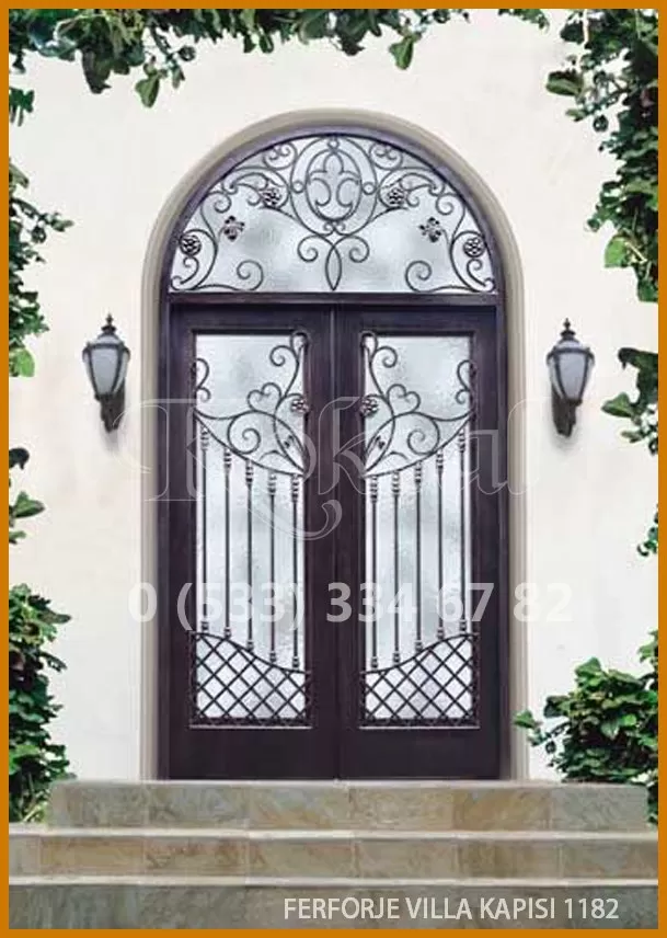 Ferforje Villa Kapıları 1182