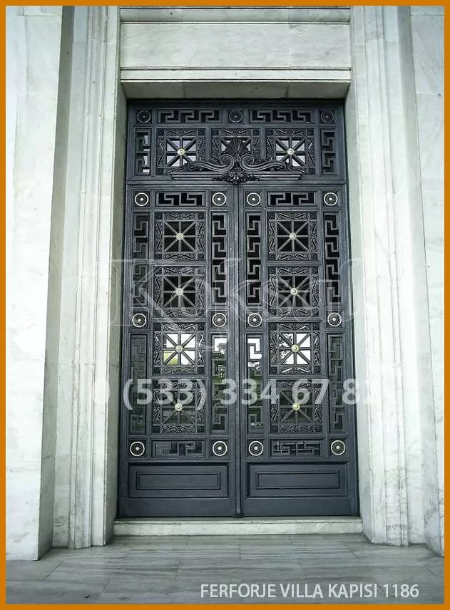 Ferforje Villa Kapıları 1186