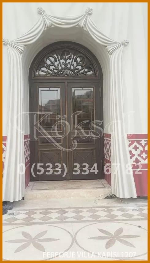 Ferforje Villa Kapıları 1207