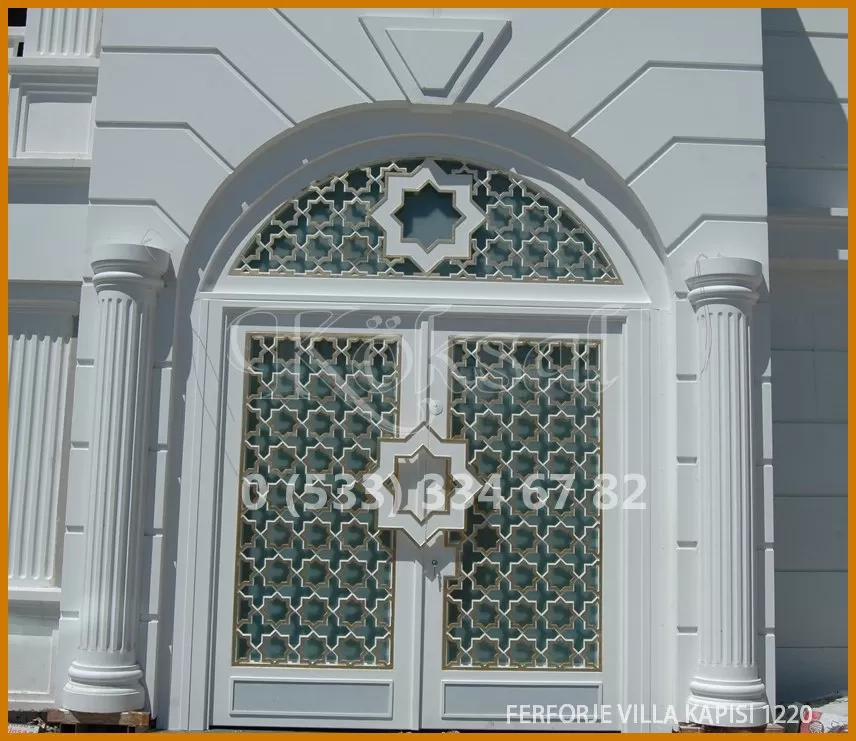 Ferforje Villa Kapıları 1220