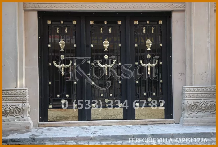 Ferforje Villa Kapıları 1226