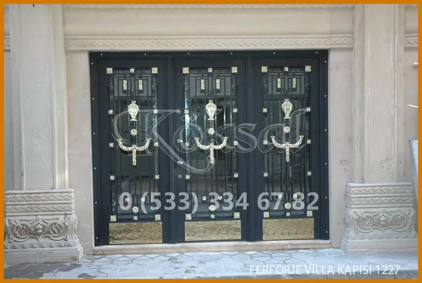 Ferforje Villa Kapıları 1227