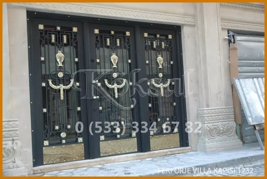 Ferforje Villa Kapıları 1232