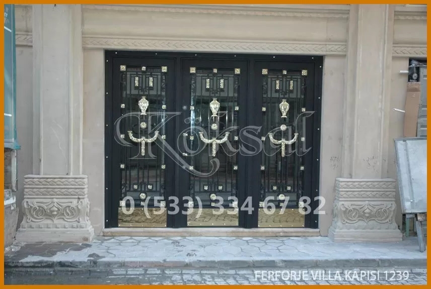 Ferforje Villa Kapıları 1239