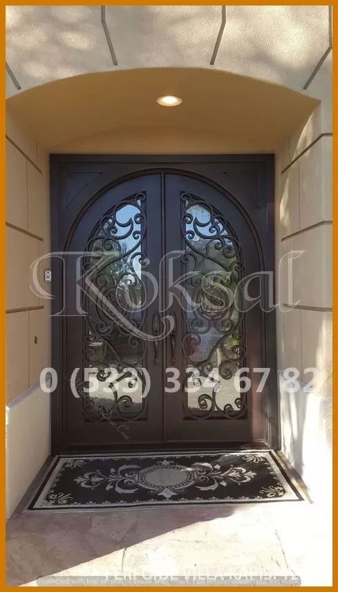 Ferforje Villa Kapıları 129