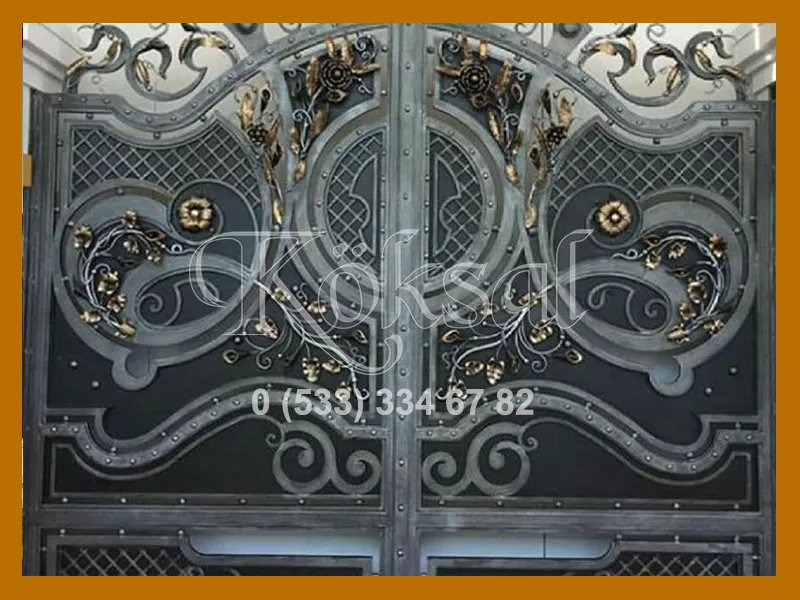 Ferforje Villa Kapıları 1373