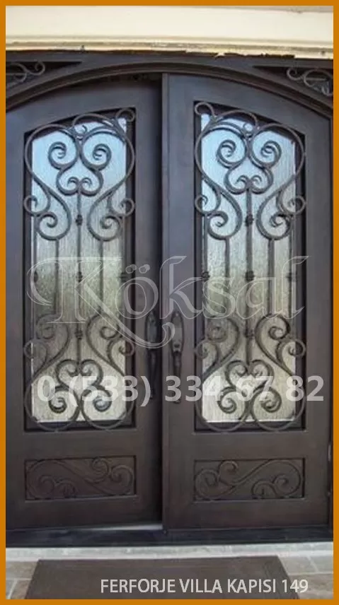 Ferforje Villa Kapıları 149