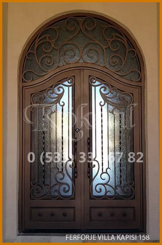 Ferforje Villa Kapıları 158