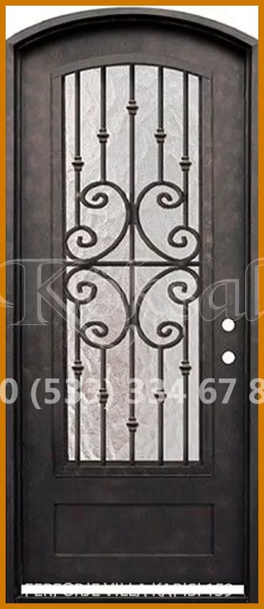 Ferforje Villa Kapıları 159
