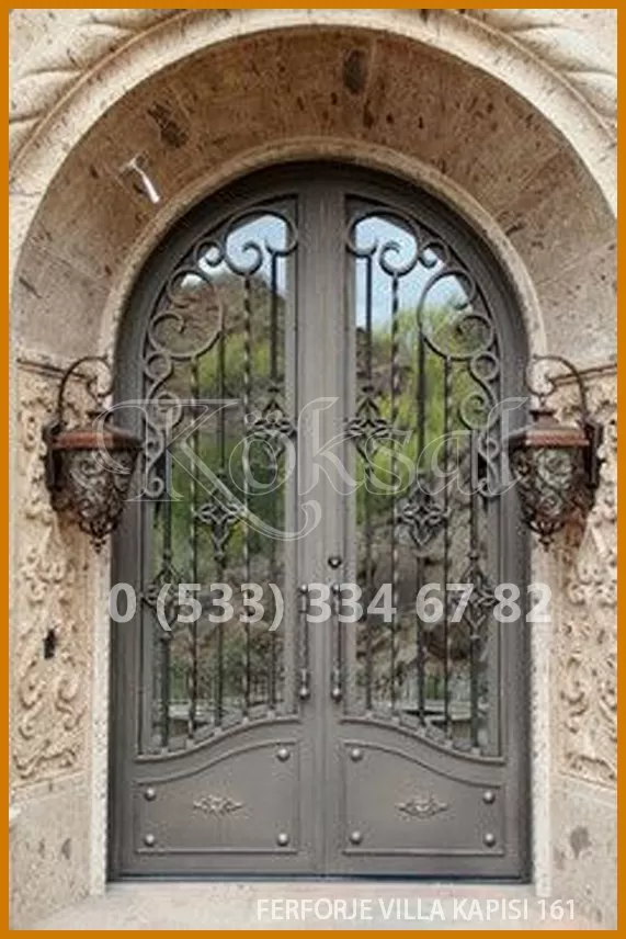 Ferforje Villa Kapıları 161