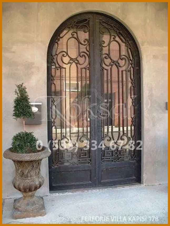 Ferforje Villa Kapıları 178