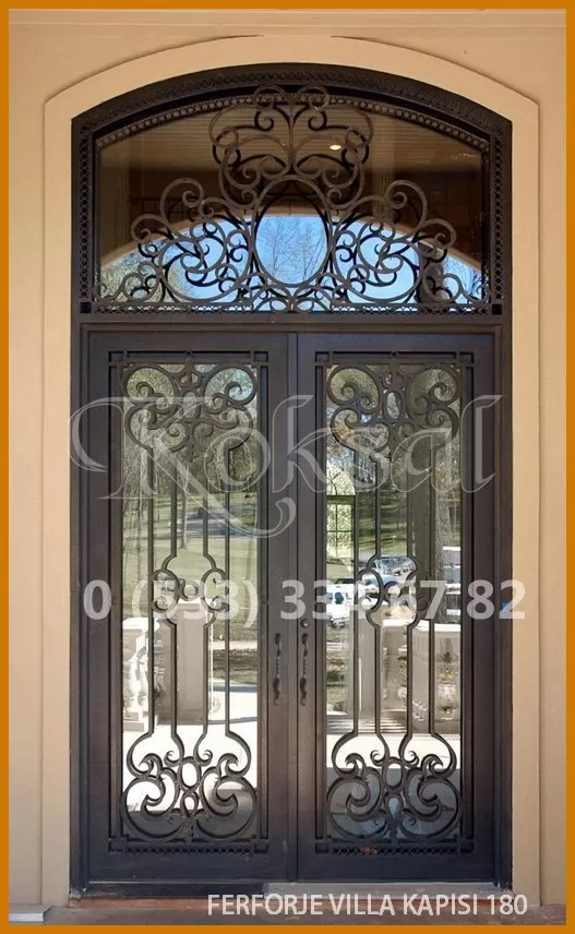 Ferforje Villa Kapıları 180