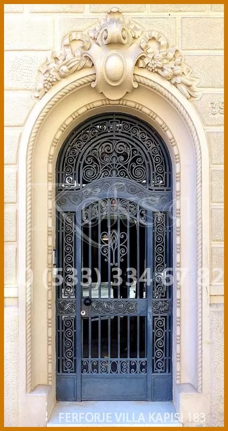 Ferforje Villa Kapıları 183