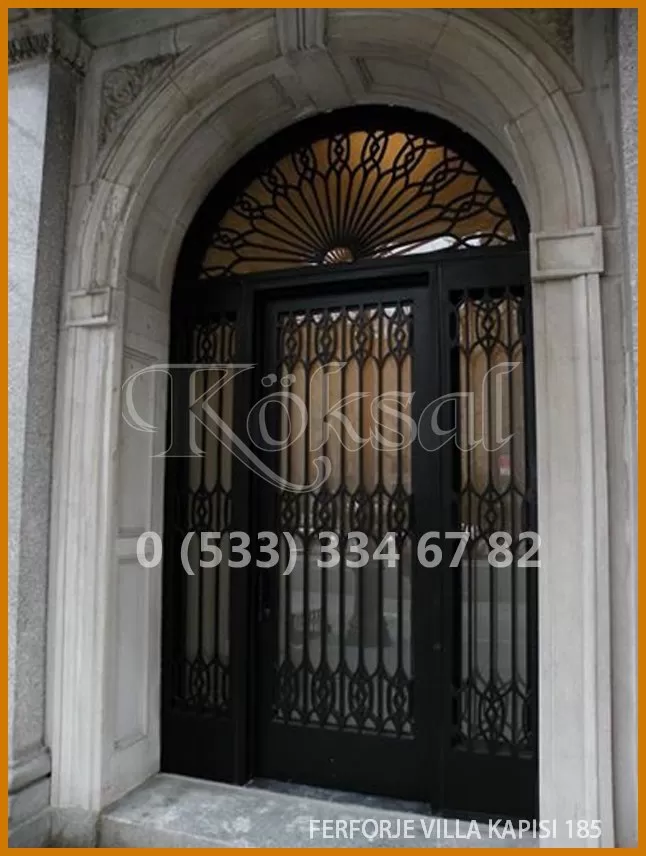 Ferforje Villa Kapıları 185