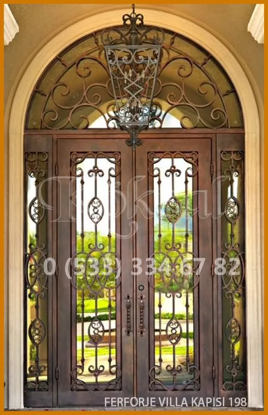 Ferforje Villa Kapıları 198