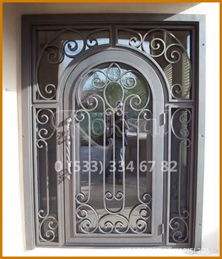 Ferforje Villa Kapıları 208