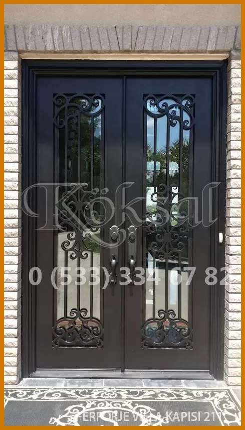 Ferforje Villa Kapıları 211