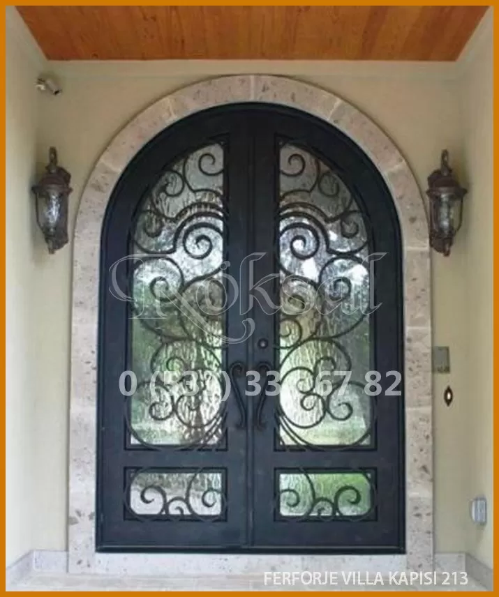 Ferforje Villa Kapıları 213